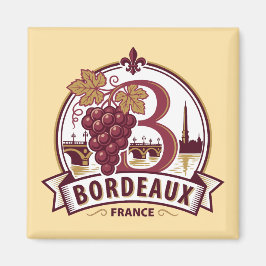 Bordeaux France マグネット