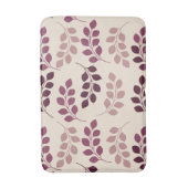 Bordeaux Modern Botanical Japandi バスマット (正面縦)