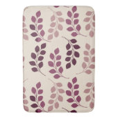 Bordeaux Modern Botanical Japandi バスマット (正面縦)