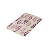 Bordeaux Modern Botanical Japandi バスマット (アングル)