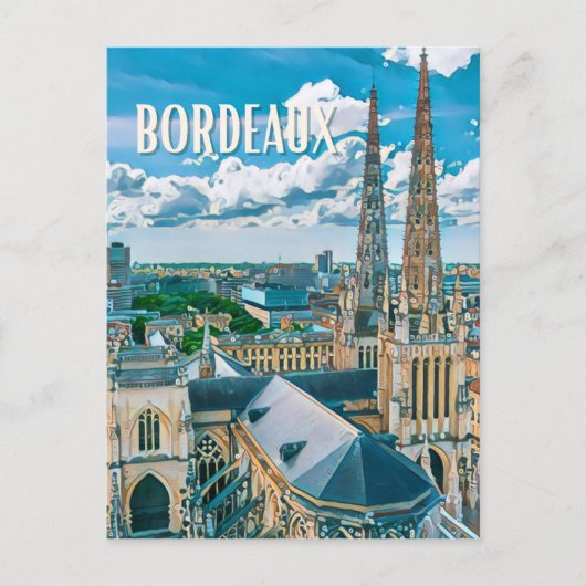 Bordeaux Photo Vintage ポストカード (正面)