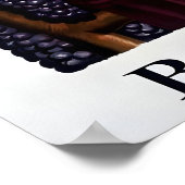 Bordeaux Travel Poster French Print France Art ポスター (角)