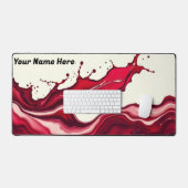 Bordeaux Vineyard Aesthetic Professional デスクマット (キーボード&マウス)