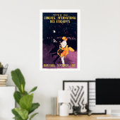 Bordeaux Wine September 1907 Vintage Advertising ポスター (ホームオフィス)