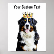 Border Collie のパーソナライズされた壁画
