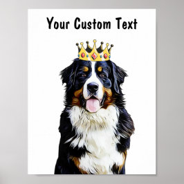 Border Collie のパーソナライズされた壁画 ポスター