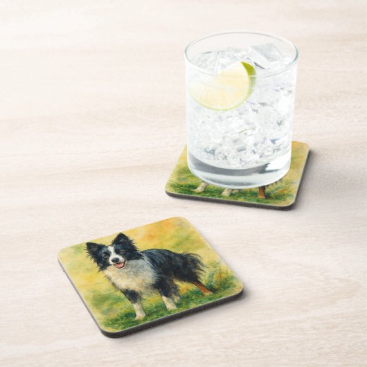 Border Collie コースター (右側)