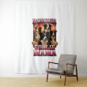 Border Collie  タペストリー (インサイチュ)