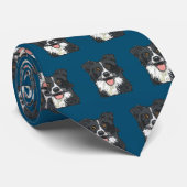 Border Collie ネクタイ (ロール)
