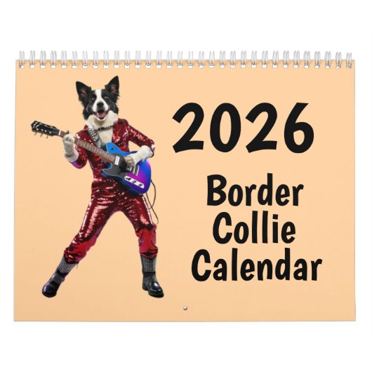 Border Collie Calendar カレンダー (カバー)