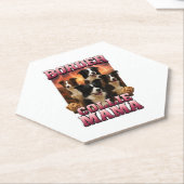 Border Collie Copy Copy ペーパーコースター (アングル)