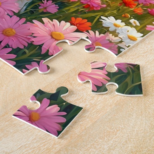 Border Collie Dog ジグソーパズル (側面)