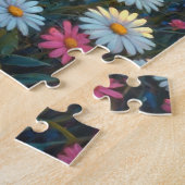 Border Collie Dog ジグソーパズル (側面)