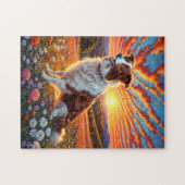 Border Collie Dog ジグソーパズル (横)