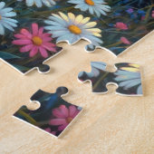 Border Collie Dog ジグソーパズル (側面)