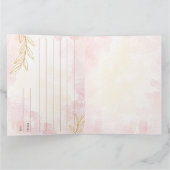 Border Collie Dog Folded Greeting Card カード (内部)