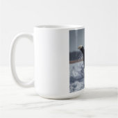 Border Collie Elegant Breed Coffee Mug コーヒーマグカップ (左)