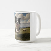 Border Collie Elegant Breed Coffee Mug コーヒーマグカップ (正面右)