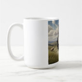 Border Collie Elegant Breed Coffee Mug コーヒーマグカップ (左)