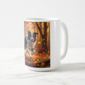 Border Collie Elegant Breed Coffee Mug コーヒーマグカップ (正面右)