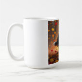Border Collie Elegant Breed Coffee Mug コーヒーマグカップ (左)