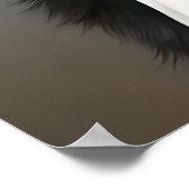 Border Collie In Chefs Hat Poster, Pet Poster ポスター (角)