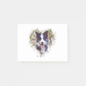 Border Collie Lover Design ポストイット (正面)