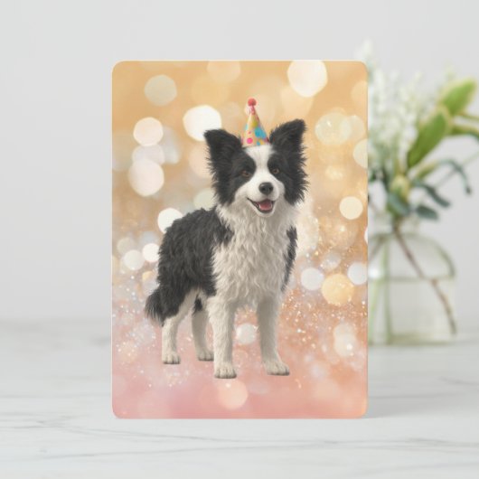 Border Collie Sheepdog 招待状 (スタンド正面)