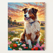 Border Collie Shepherd Dog プランナー手帳 (裏面)