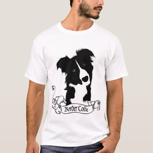 Border Collie Tシャツ (正面)