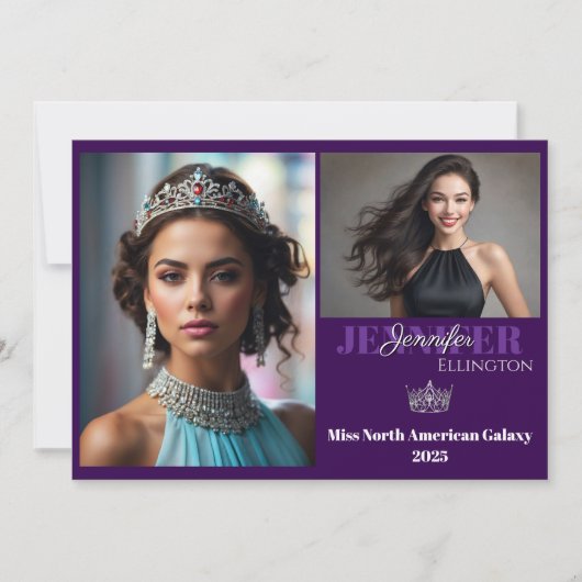 Border Pageant Essentials Autograph Comp Card 招待状 (正面)