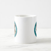 Border terrier コーヒーマグカップ (中央)