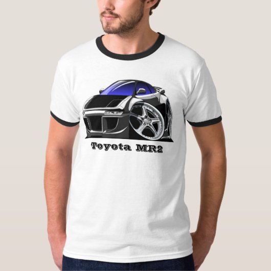 bordercartoon、トヨタMR2 Tシャツ (正面)