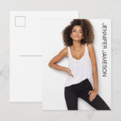 Borderless Actor Model Talent Promo Postcard ポストカード (正面/裏面)