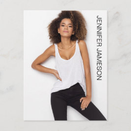 Borderless Actor Model Talent Promo Postcard ポストカード