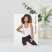 Borderless Actor Model Talent Promo Postcard ポストカード (スタンド正面)