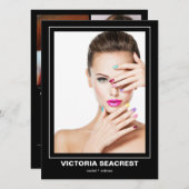 Borderline 4両面モデルCompカード 案内状 (正面/裏面)