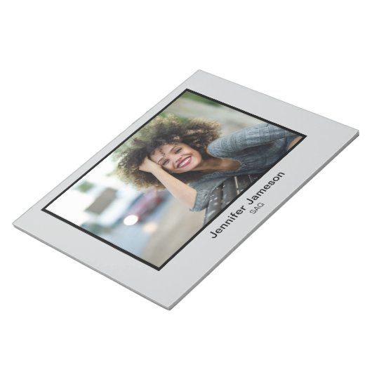 Borderline Actor Notepad Framed Landscape Headshot ノートパッド (アングル)