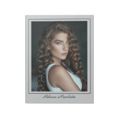 Borderline Actor Talent Photo Notepad ノートパッド (回転)