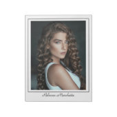 Borderline Actor Talent Photo Notepad ノートパッド (回転)