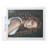 Borderline Actor Talent Photo Notepad ノートパッド (正面)