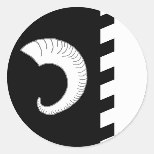 Bordermarchポピュレースバッジのバーロニー ラウンドシール (正面)