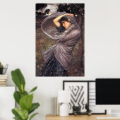 BoREAs, by John William Waterhouse, 1903 ポスター (ホームオフィス)