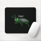 Bored Cricket Chirping chirp' Funny Boring Sarcasm マウスパッド (マウス)