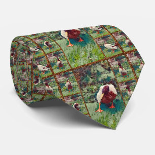 Bored Duck Photo Collage, Neck Tie ネクタイ