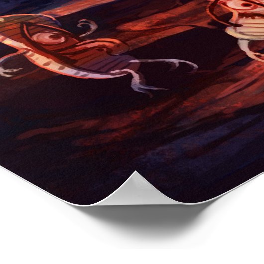 Bored Little Ghost ポスター (角)