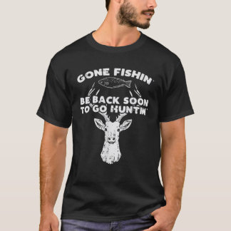BoredKoalas Fishing Back Soon Hunting Deer Elk Hun Tシャツ
