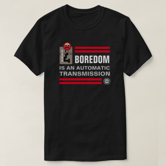 BOREDOMマニュアルTシャツ Tシャツ (デザイン正面)