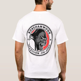 Borehamwood BJJクラブTシャツ(白い) Tシャツ