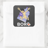 BORG ソーシャルメディア カクテル レイブ ジャグ ステッカー (バッグ)